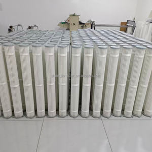 Nouvelle cartouche filtrante à poussière plissée à haut débit, trois oreilles, en polyester, pour l'élimination de la poussière - Product Image 3