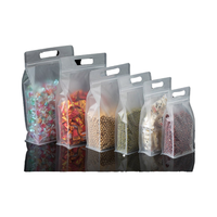 Vente en gros de sacs-cadeaux scellés alimentaires pour bonbons, noix, bijoux, pochette d'emballage zip-lock à gousset latéral