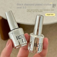 ROUNI 2025 Nouvelle Collection Haute Qualité Gel UV Non Toxique pour Ongles, Base et Top Coat en Résine Naturelle, Idéal pour Salons de Manucure, Vente en Gros