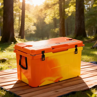 Glacière isotherme rotomoulée 78QT grande capacité pour glace sèche, portable, pour traiteur extérieur