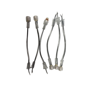 Quanwei nhà máy-tùy chỉnh 0.6m đ<span class=keywords><strong>a</strong></span> lõi PVC cáp trong suốt vỏ bọc hai-pin đèn kết nối (BS/IEC) cho thiết bị nhà sử dụng - Product Image 5