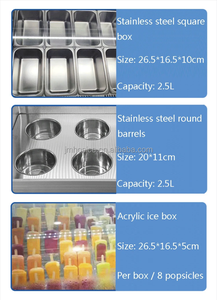 Helado de bajo consumo, postres, pasteles, yogur refrigerado, <span class=keywords><strong>Frezeer</strong></span>, vidrio transparente, refrigeración directa, vitrinas mecánicas - Product Image 2