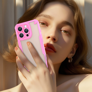 เคสโทรศัพท์แบบเกราะผิวด้านไฮบริด TPU & PC ผิวด้านโปร่งแสงสำหรับ iPhone 16 Pro - Product Image 3