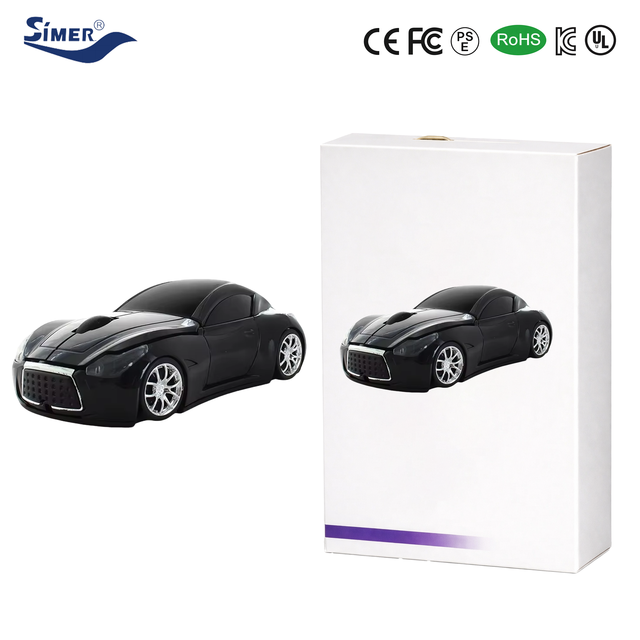 Wireless Car Mouse Funny Sport Shaped Computer 2.4Ghz with USB Receiver for Laptop, PC