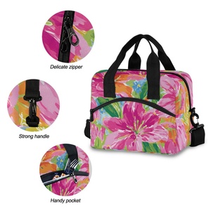 Sac isotherme personnalisé hawaïen en polyester réutilisable de 15 L pour hommes, idéal pour pique-nique et voyage - Product Image 5