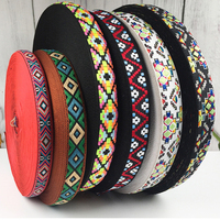 Ruban Jacquard en Gros pour Sangles de Sacs, Sangles d'Instruments de Musique et Accessoires de Décoration de Chapeaux