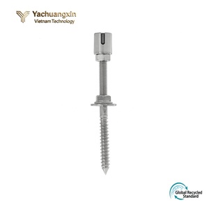 Serre-câble croisé en acier inoxydable 316, ensemble de 3 mm, très poli, pour grille murale verte, tension de clôture pour plantes grimpantes, carton - Product Image 3