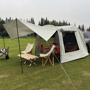 Tenda da Campeggio Personalizzata OEM per SUV, Tenda per Portellone Posteriore, Riparo per Veicoli con Zanzariera e Pavimento Resistente - Product Image 2