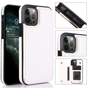 Funda a prueba de golpes con diseño de botón para iPhone 12 <span class=keywords><strong>Mini</strong></span> 13 Pro 14 ProMax, funda trasera tipo billetera para iPhone 14/15/15 Promax - Product Image 5
