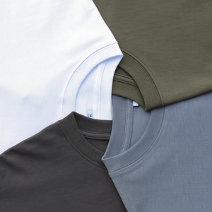 Camiseta de algodón mercerizado 100% para hombre, serigrafía de 180gsm, ropa de hombre Premium bordada - Product Image 1