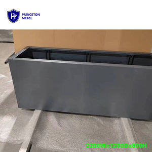 Maceta Rectangular <span class=keywords><strong>de</strong></span> Aleación <span class=keywords><strong>de</strong></span> Aluminio, Decorativa, Moderna, <span class=keywords><strong>de</strong></span> Alta Gama, Fácil <span class=keywords><strong>de</strong></span> Montar, Resistente, para Azoteas/Espacios Regulares - Product Image 5