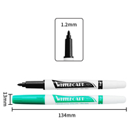 Marqueurs effaçables à sec et à l'eau SW245/245A, pointe de 2 mm, 12 couleurs, qualité OEM supérieure, personnalisables, pour tableau blanc, effaçables facilement