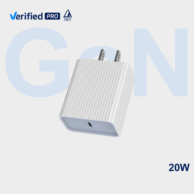 TKT 20W Type-C Wall Charger for Xiaomi17 RedmiK90 Pro Mobile Phones Charger PD 5V 2A Adapter for Camera Laptop USB-C Charger