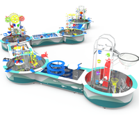 Aire de jeux intérieure interactive pour jeux d'eau, équipement de jeu pour table à eau, jeux pour enfants