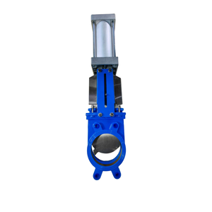 Válvula de cuchilla neumática de hierro dúctil estándar ANSI 125LB/150LB - Product Image 2