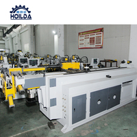 Dobladora de tubos automática flexible, segura y de alta precisión para doblar tubos de metal y cuadrados Máquina dobladora de tubos eficiente