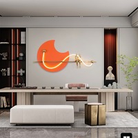 Nouveau Style chinois mur LED lampe atmosphérique murale pour salon canapé Table à thé décor fer corps