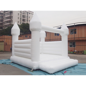 5X4M Thương Mại Lớp Người Lớn Đám Cưới Trắng <span class=keywords><strong>Bouncy</strong></span> Castle Cho Tiệc Cưới Ngoài Trời Hoặc Sự Kiện - Product Image 3