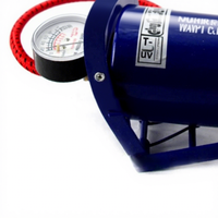 Pompe à air portable à pédale pour surveiller la pression des pneus