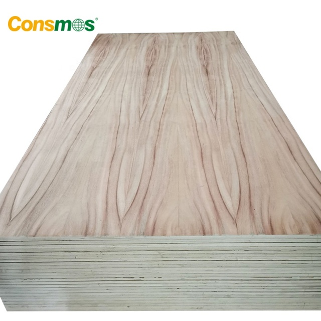 Cheap AAA Grade Natural Red Oak Parota Walnut Veneer Plywood and MDF