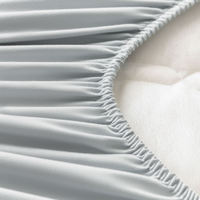 Housse hypoallergénique King Size matelassée imperméable à l'eau Protecteur en microfibre doux pour la peau pour la maison ou l'hôtel