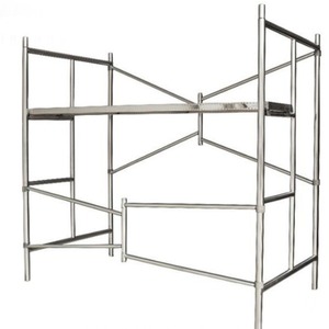 Giàn giáo di động cho xây dựng khung mạ kẽm hệ thống giàn giáo gấp di động - Product Image 1