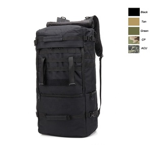 Chiến Thuật Ba Lô 60L Thể Thao Ngoài Trời Ba Lô Leo Núi Đi <span class=keywords><strong>B</strong></span>ộ Đường Dài Túi Du Lịch Chiến Thuật Ngụy Trang Đào Tạo Chiến Thuật Ba Lô - Product Image 6