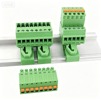 XINKE – Vente directe usine et prix bas – Kit complet de connecteurs mâles-femelles à montage sur rail DIN 3,81 mm et 35 mm avec ressort, sans soudure, en ligne