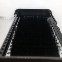 Lashex 제트 블랙 실크 개별 속눈썹 확장 J/B/C/CC/D/DD/M 컬 속눈썹 개별 밍크 속눈썹 확장