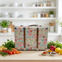 Boîte cadeau pour mariage, coffret rigide en carton, emballage vintage, matériaux recyclés