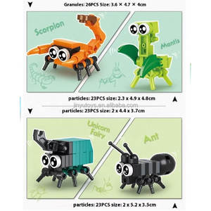 Modelo <span class=keywords><strong>de</strong></span> Insecto Pequeño, Bloques <span class=keywords><strong>de</strong></span> Construcción para Niños, Juguete Sorpresa para Huevos, Premio Educativo para <span class=keywords><strong>el</strong></span> Aula, Promoción, Juguete <span class=keywords><strong>de</strong></span> Insecto, Regalo para Niños, Juguetes - Product Image 4