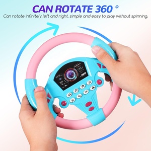 Volante de Juguete para Niños, Juego de Carreras, Controlador de Conducción, Educación Temprana, Volante de Simulación con Luz - Product Image 5