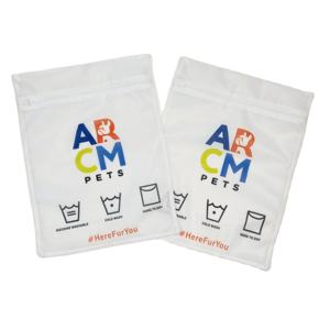 Bolsas de lavandería personalizadas de malla fina con cremallera, plegables, modernas, para lavadora, venta al por mayor - Product Image 2