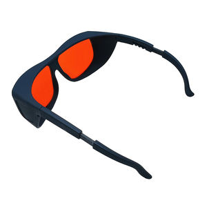 Gafas de láser verde certificadas CE OD7 + Tipo de absorción para una protección ocular efectiva con láser UV - Product Image 4