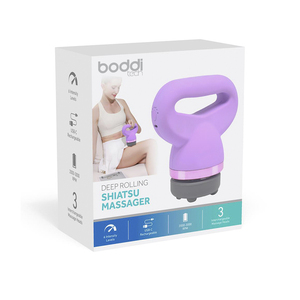 Nuevo Masajeador Shiatsu de Rodillos Profundos para Cuerpo Completo, Universal, Azul y Rosa, Masajeador para Ejercicio - Product Image 5