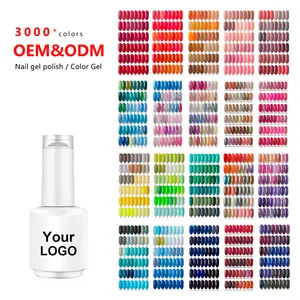 3000 Klassieke Kleur Nagellak Lijm Nieuwe Mode Kleur Gel Lak Lak Voor Nagels Manicure Oem