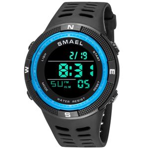 Montre SMAEL 1915, montre digitale pour femme, résistante à l'eau, montre-bracelet en plastique - Product Image 1