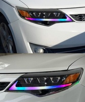 Nouvel ensemble de phares LED 12V 6000K pour la conversion des modèles 2012-2014, pour feux de jour et clignotants