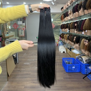 Cheveux humains de longueur longue, différentes tailles, cheveux bruts en gros, 100% cheveux Remy alignés, mèches brutes non traitées - Product Image 2