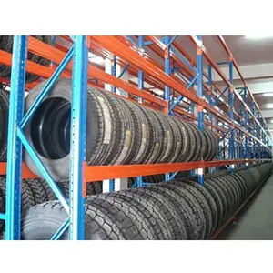 China Wholesale Tyre Rack Warehouse Steel Welding Folding Adjustable Storage Pallet Rack