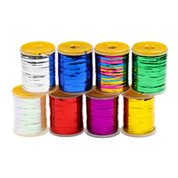 Neue 1mm breite flache Mylar Lametta Flash Tape Holo graphic für Fliegen binde materialien Flashback Nymphen Salzwasser Streamer Patterns