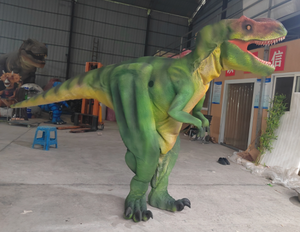 <strong>Adult</strong> Walking Hidden Leg Animatronic <strong>Dinosaur</strong> <strong>Costume</strong> Suit With Sound and Movement for Carnival Event Show Park Exhibition - Product Image 5