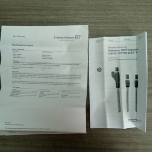 อิเล็กโทรดวัดค่า pH แบบดิจิตอล E+H Isfet CPS97E-AA8BHH2 ของแท้ บรรจุภัณฑ์ใหม่ สำหรับเครื่องวัดค่า pH - Product Image 4