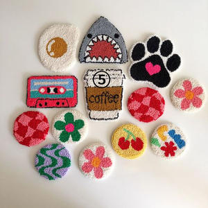 Kit de agujas perforadas para principiantes, adultos, niños, Kit de bordado de agujas de perforación fácil, herramienta, enhebrador, tela, aro, hilo, alfombra, posavasos - Product Image 5