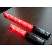 Feux stroboscopiques d'avertissement en plastique à LED, étanches, haute intensité, rechargeables à la main, bâton de signalisation routière