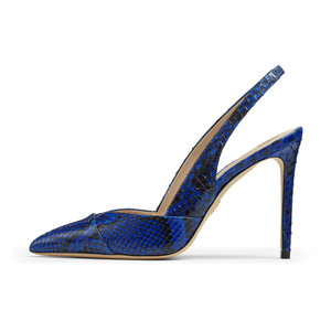 Escarpins élégants personnalisés pour femmes à bride cheville, nouveau design ultra-tendance <span class=keywords><strong>avec</strong></span> talon très haut (8 cm et plus) pour l'été, en PU et caoutchouc antidérapant - Product Image 3