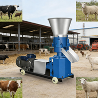 Machine à granulés d’alimentation électrique Star Machinery, capacité de 100 kg/h, structure en fonte, monophasée, haute sécurité, pour l’alimentation animale