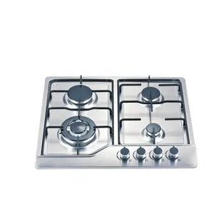 Stainless Steel panel Build-in Gas Hob with CE certification