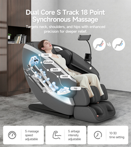 Silla de Cuero 3D de Gravedad Cero con Masaje Shiatsu, Ofrece una Relajación Lujosa para Uso Doméstico - Product Image 2