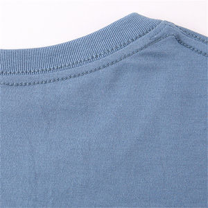 <span class=keywords><strong>T</strong></span>-<span class=keywords><strong>shirt</strong></span> à manches longues oversize unisexe 100% coton couleur unie impression personnalisée - Product Image 5